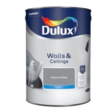 DULUX RETAIL VINYL MATT NATURAL SLATE 5LITRE